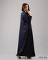 Sophisticated Lapel Collar Ankle Length Dress 56021